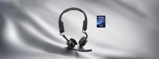 2025 CES Innovations Award Honoree: Shokz OpenMeet UC Wireless Headphones