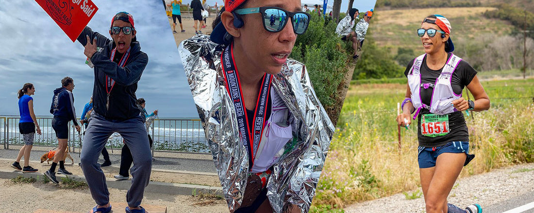 ShokzStar Ebony PRs at Mountains 2 Beach Marathon