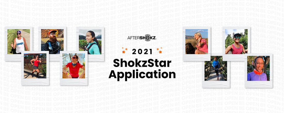 Apply to become an AfterShokz ShokzStar ambassador now through December 7th