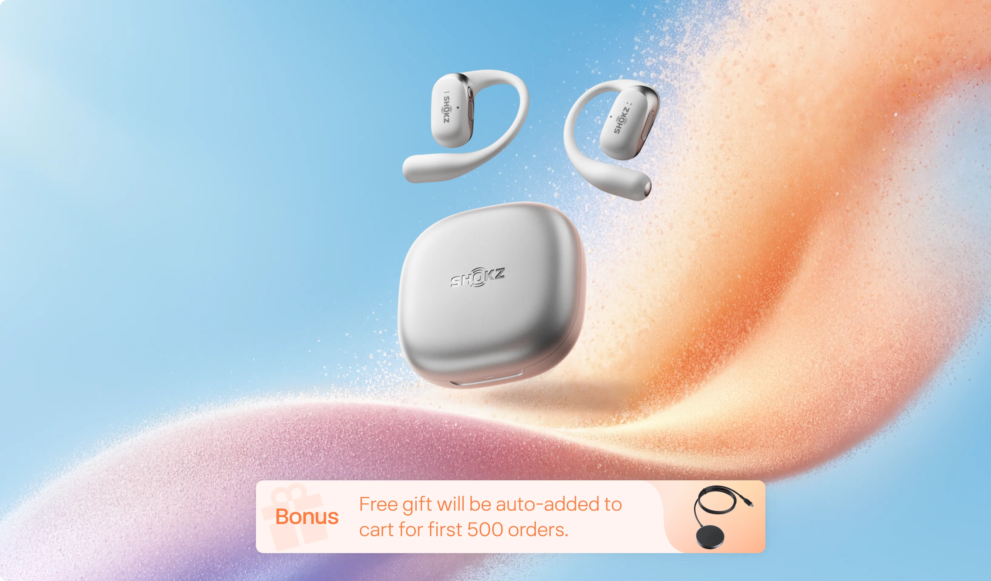 Best Deals for Prime Day - Shokz OpenFit 2+ with Free Gift for First 500 Orders