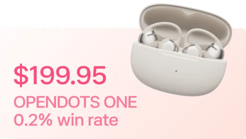 Shokz Opendots One Clip-on Earbuds Valentine's Day Tech Gifts for Her or Him