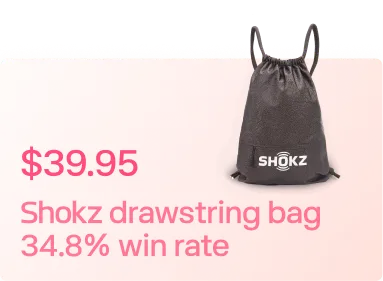 Shokz Drawstring Bag Adorable Valentine's Day Gifts