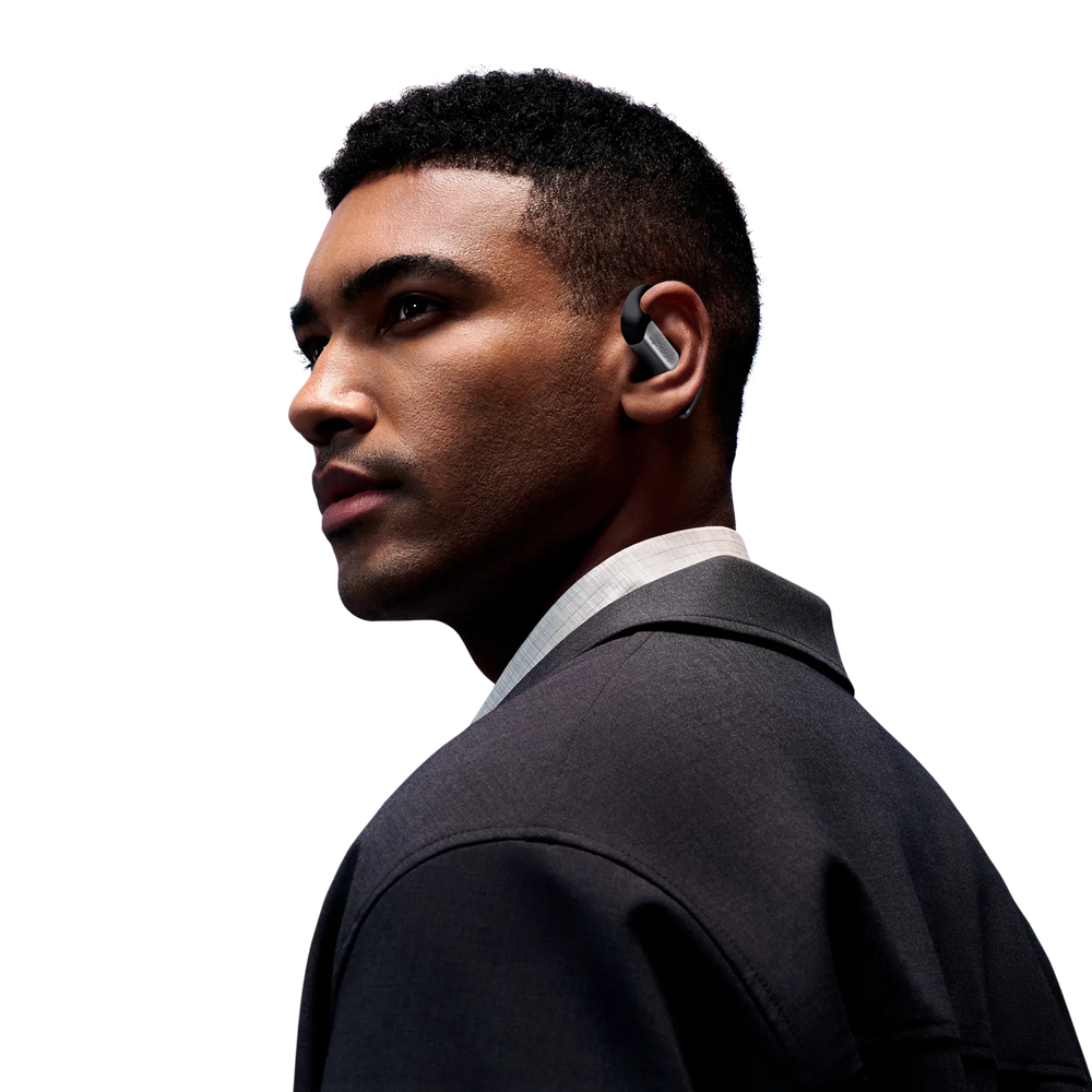 Best Noise Reduction Earbuds - Shokz OpenFit Pro Open Ear Wireless Earbuds with Charging Case.