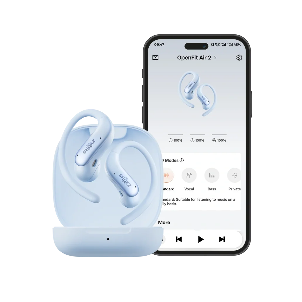 Shokz OpenFit Air 2 multipoint pairing with phone and tablet