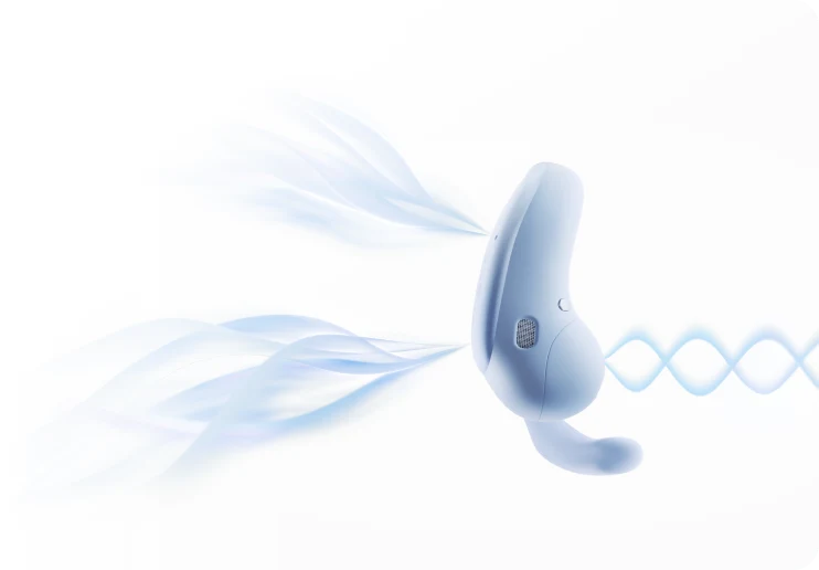Shokz OpenFit Air 2 Earhook Earbuds - Clear Calls for Anywhere & Everywhere