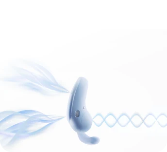 Shokz OpenFit Air 2 Earhook Earbuds -  Clear Calls for Anywhere & Everywhere