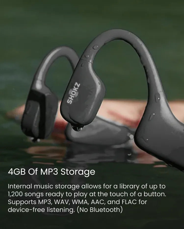 OpenSwim Waterproof Swimming Headphone - Shokz Canada OpenSwim Waterproof Swimming Headphone - Shokz Canada
