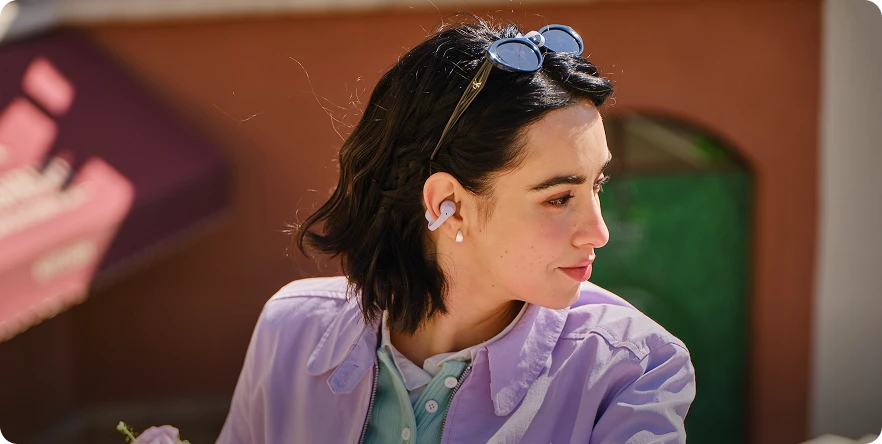 OpenDots Air Open-Ear Earbuds with Clip-On Design for Secure Everyday Wear