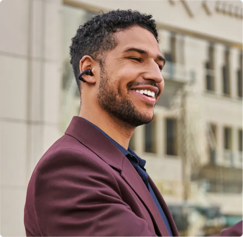 Shokz OpenDots ONE Flexible Open Earphones Compatible with Accessories