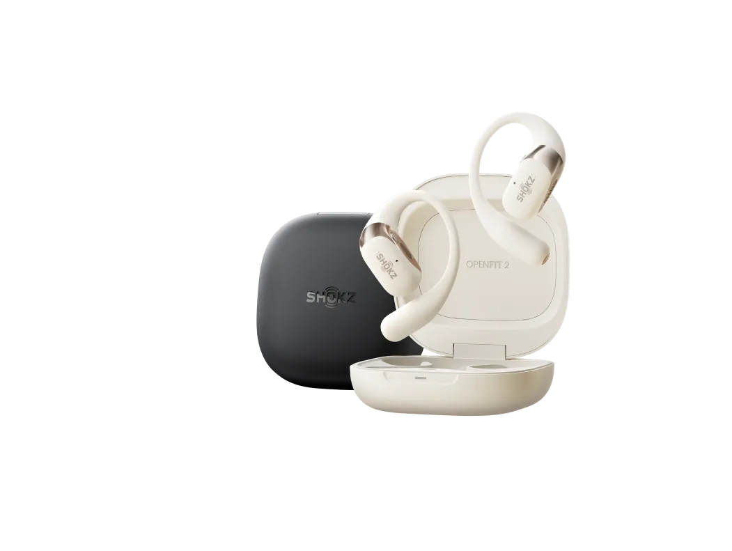 Shop Shokz OpenFit 2 - Flagship Open Earbuds for Working Out Shop Shokz OpenFit 2 - Flagship Open Earbuds for Working Out