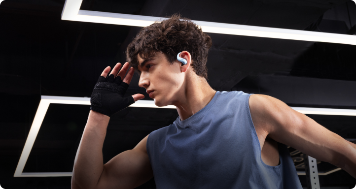 Shokz OpenFit Air 2 - Light as air. Built for motion.
