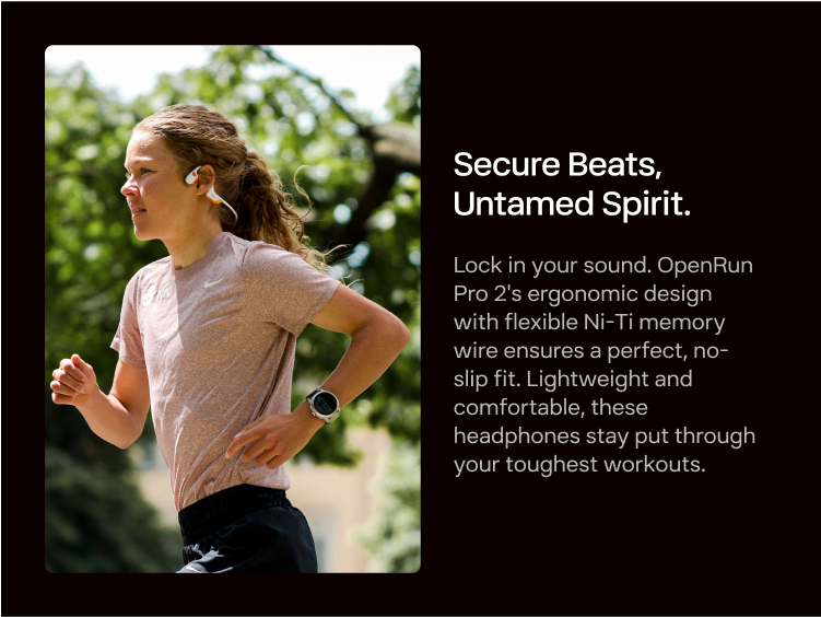 Shop Shokz OpenRun Pro 2 - Flagship Bone Conduction Headphones – Shokz ...