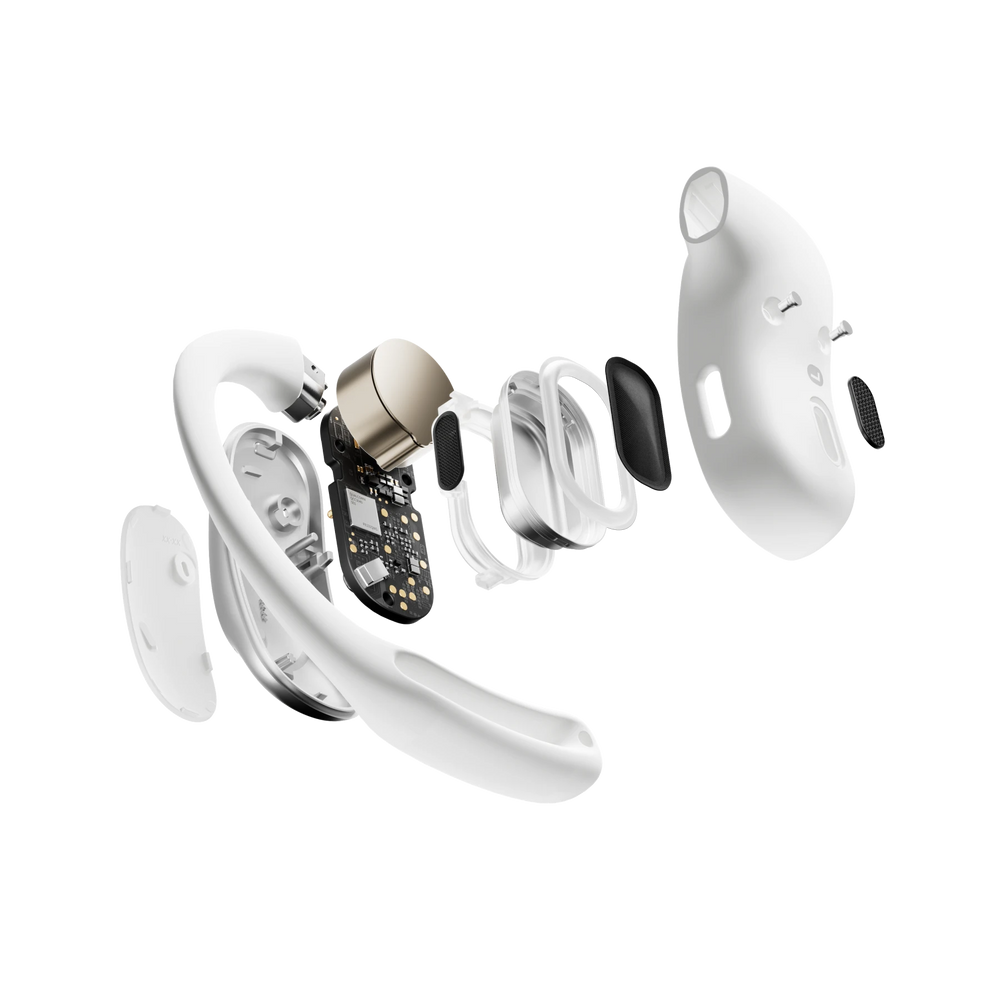 Air conduction OpenFit Air - Safe Listening with Full Situational Awareness.